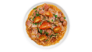 Рис с мясом BBQ WOK в Тюмени